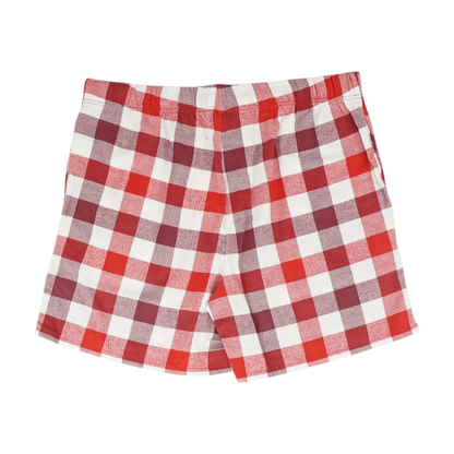 Red Check Pajama Bottom
