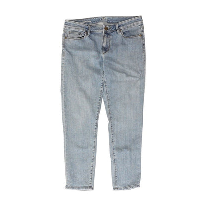 Blue Solid Jeans