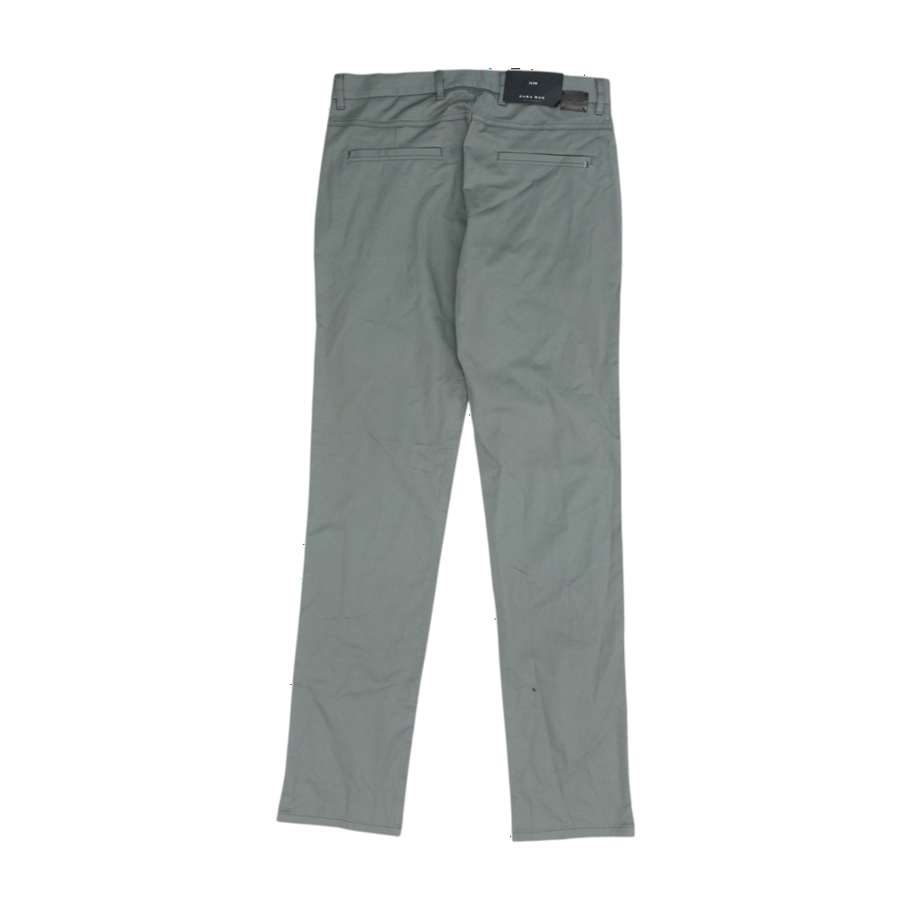 Gray Slim Pants