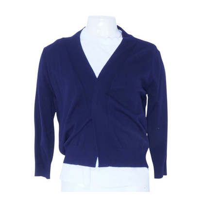 Navy Cardigan Sweater