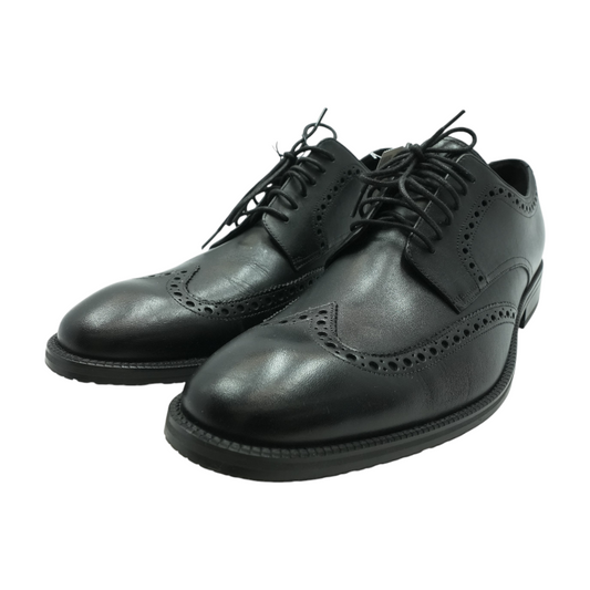 Black Lace-Up Dress Shoes