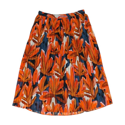 Multi Graphic Midi Skirt