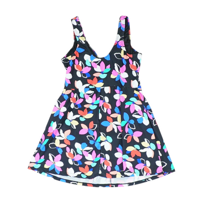 Black Floral One-Piece