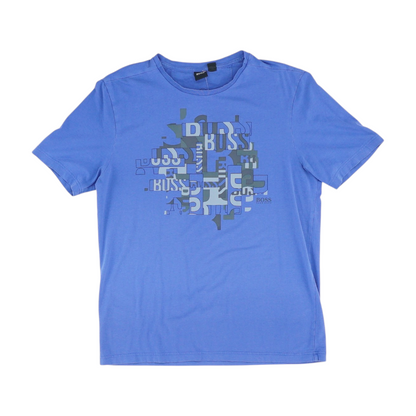 Blue Solid T-Shirt
