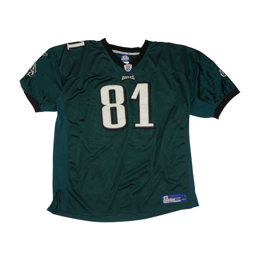 Men's Green Philadelphia Eagles Short Sleeve Jersey