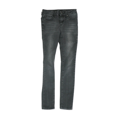 Black Solid Skinny Jeans