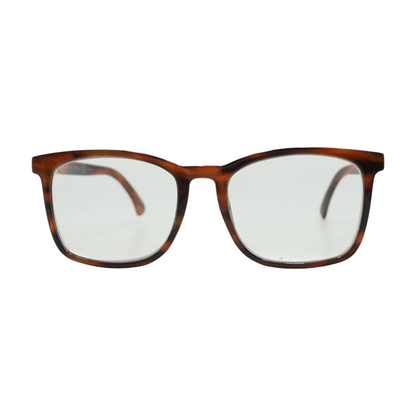 Tortoise Bronco Blue Light Square Reading Glasses