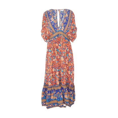Multi Plus Floral Maxi Dress