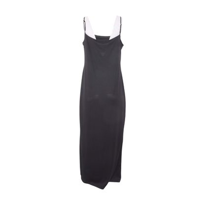 Black Solid Nightgown