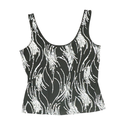 Black Print Blouse