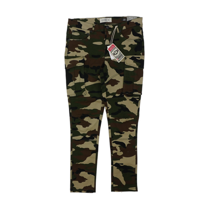 Green Camo Slim Pants