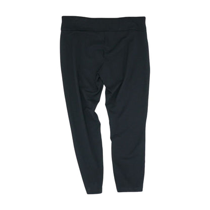 Black Solid Pants