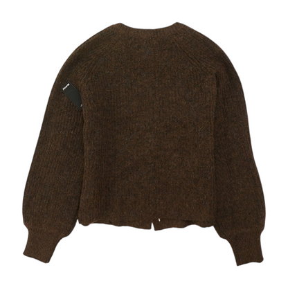 Brown Cardigan Sweater