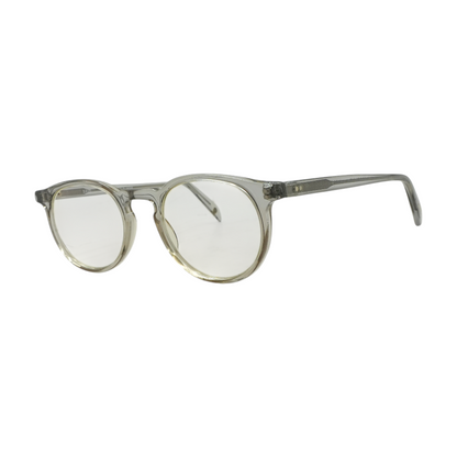 Gray Mitch Round Prescription Eyewear