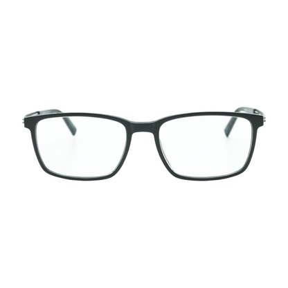 Black 30278L Square Prescription Eyewear