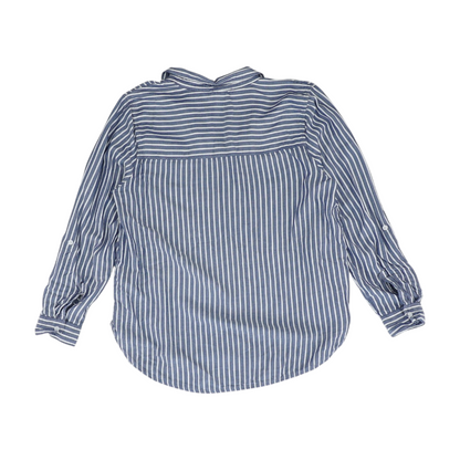 Blue Striped Button Down