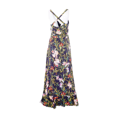 Black Floral Maxi Dress