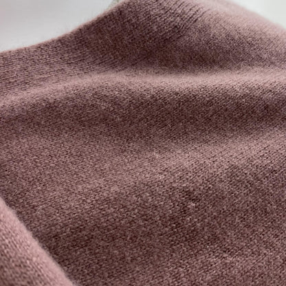 Mauve 100% Cashmere Sweater