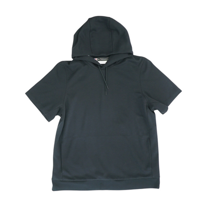 Black Solid Hoodie Pullover