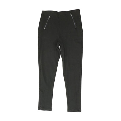 Black Solid Dress Pants