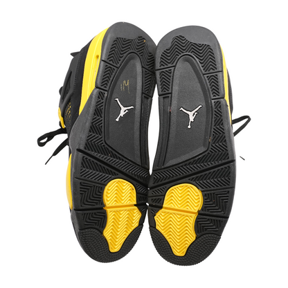 Jordan 4 Retro Thunder Mid-Top Athletic Shoes