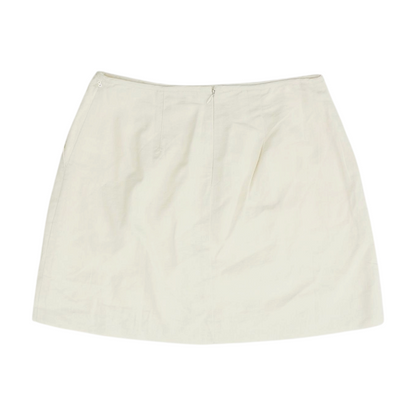 Ivory Mini Skirt