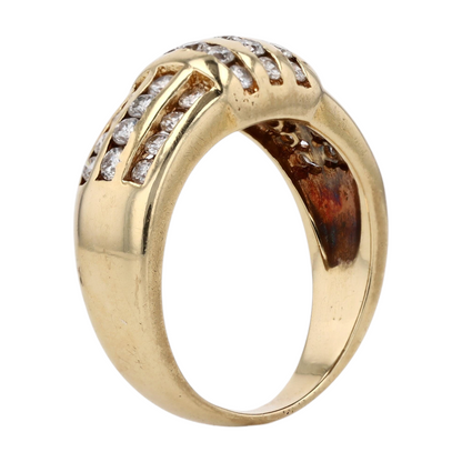 1/2 ctw 14K Yellow Gold Diamond Fashion Ring