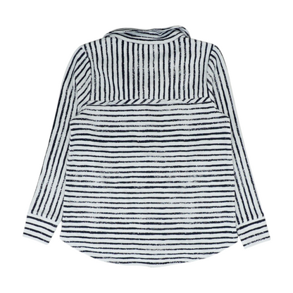 White Striped Blouse