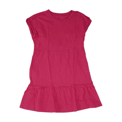 Pink Solid Dress