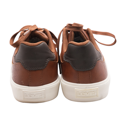 Brown Lace-Up Dress Shoes
