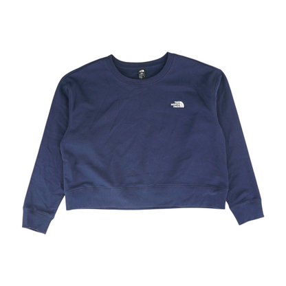 Navy Solid Sweatshirt Pullover