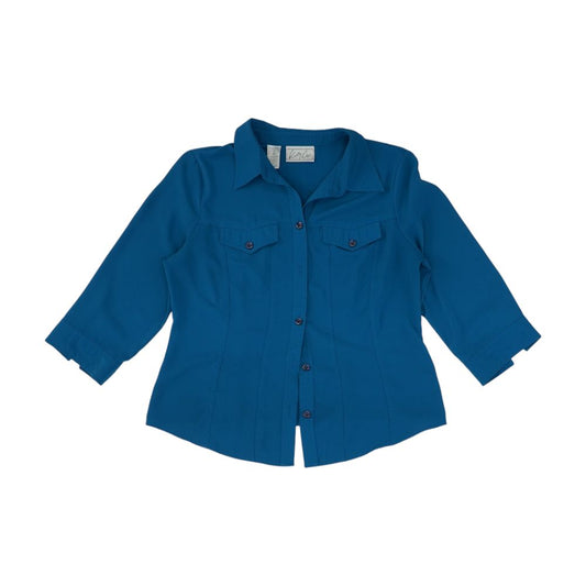 Blue Button Down