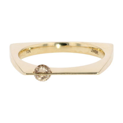 1/4 ct 10K Yellow Gold Diamond Enhancer Ring