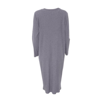 Gray Midi Dress