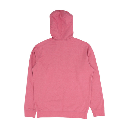 Red Tall Solid Hoodie Pullover