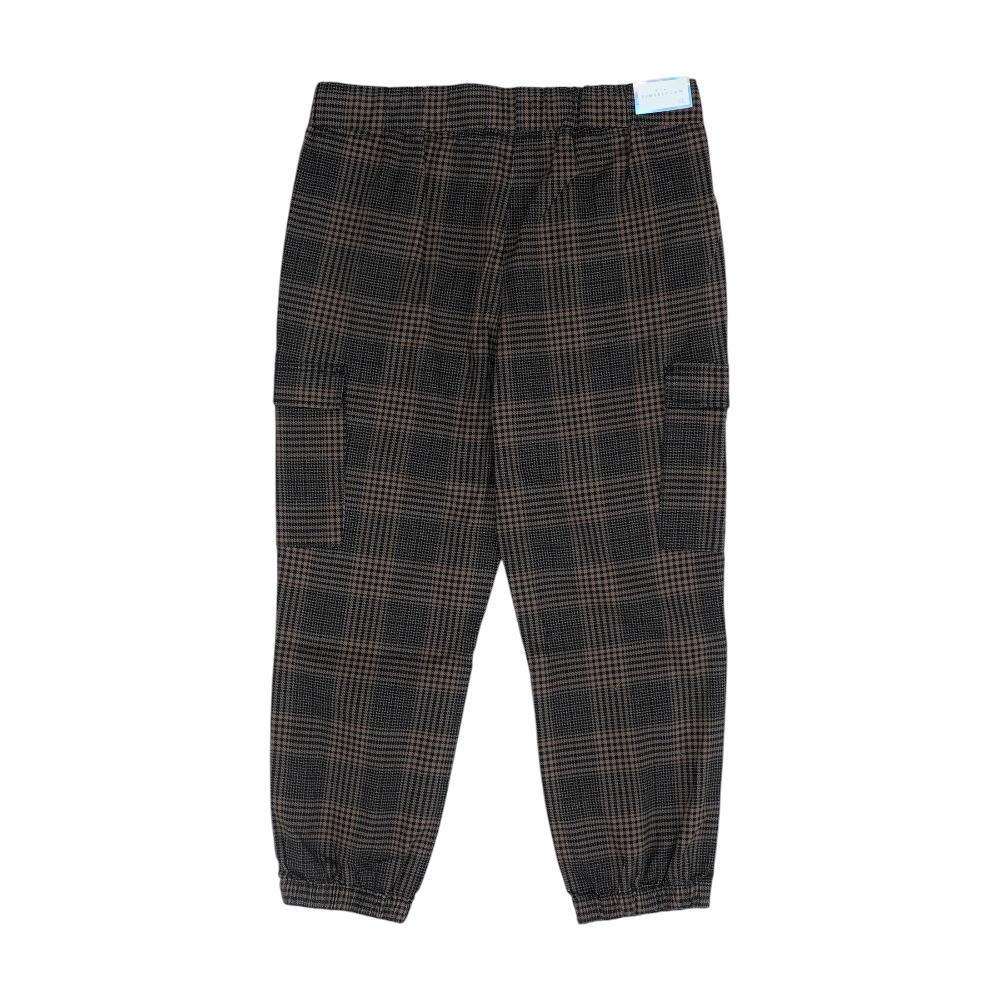 Brown Houndstooth Pants