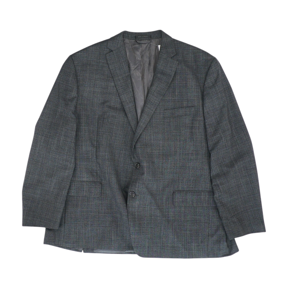 Lauren Ralph Lauren Gray Plaid Sport Coat – Image 1