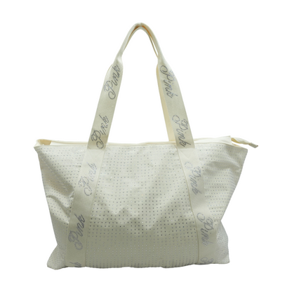 White Weekender Bag