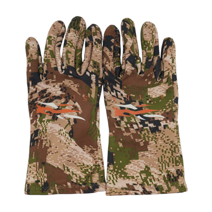 Green Polyester Gloves