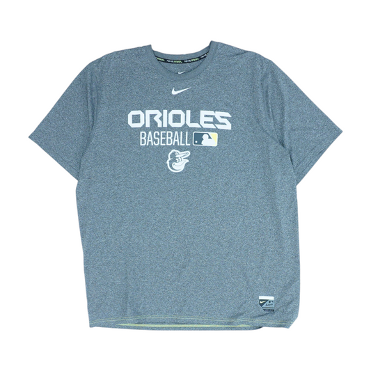 Gray ORIOLES Baseball Solid T-Shirt