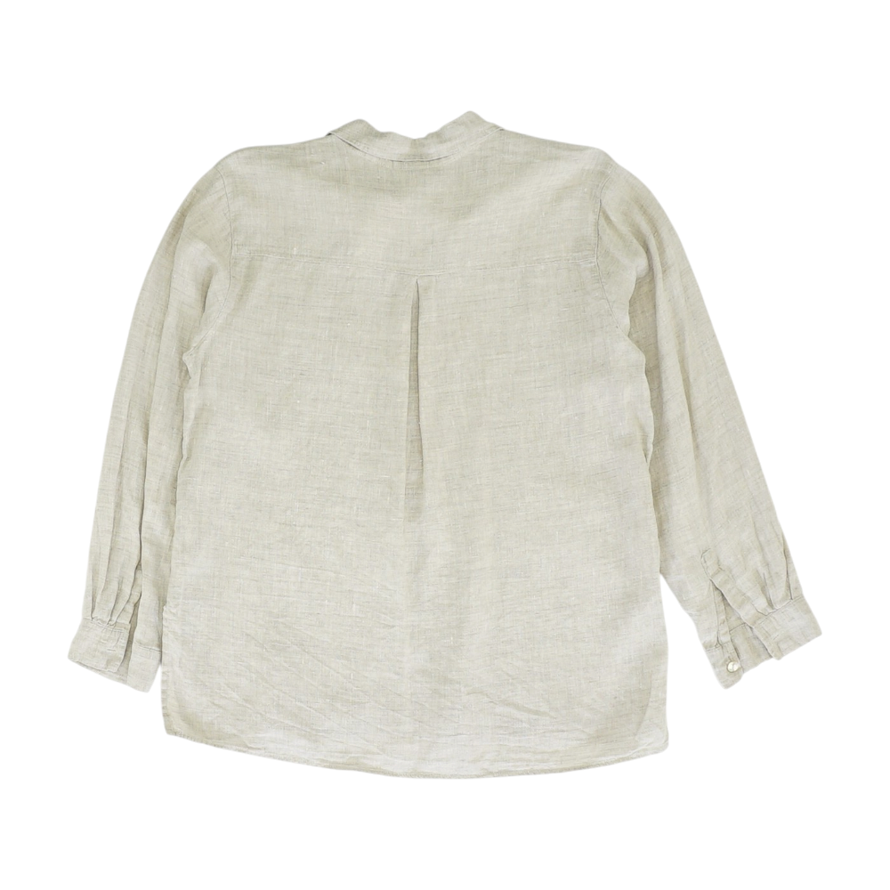 Beige Button Down
