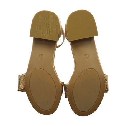 Ava Rose Gold Sandals