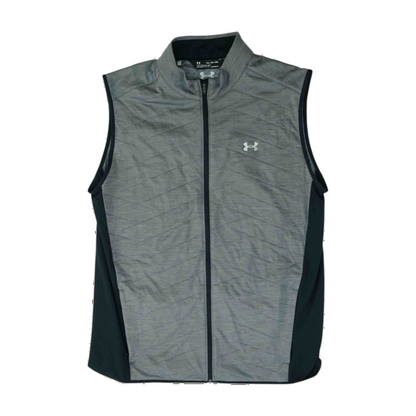 Gray Color Block Vest