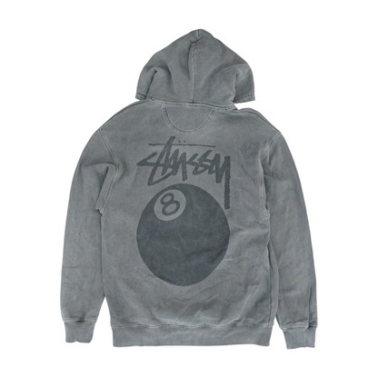 Gray Solid Hoodie Pullover