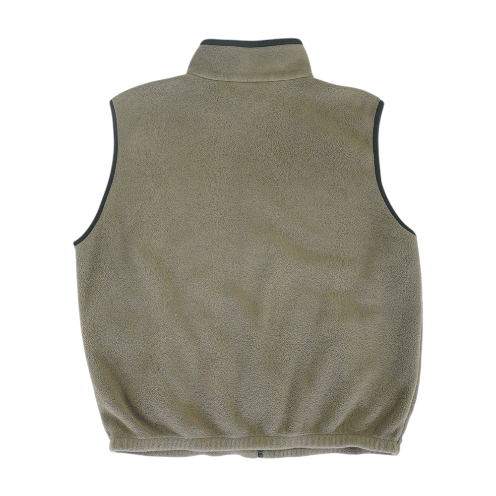 Brown Tall Solid Vest