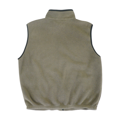 Brown Tall Solid Vest