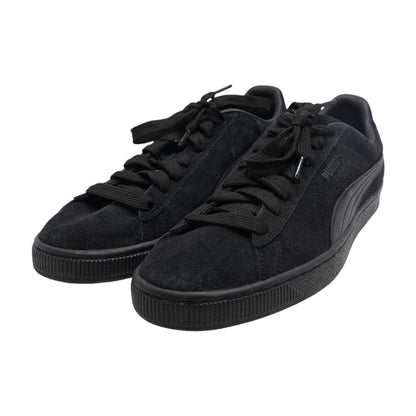 Suede Classic Black Low Top Athletic Shoes