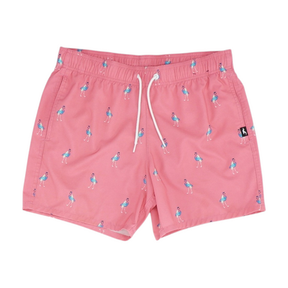 Pink Graphic Swim Bottom