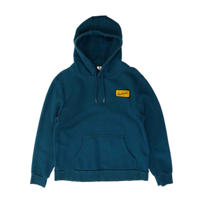 Teal Solid Hoodie Pullover