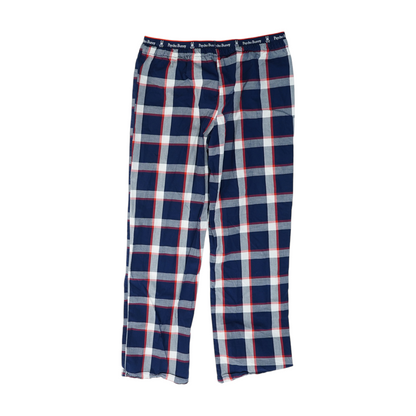 Navy Check Pajama Bottom